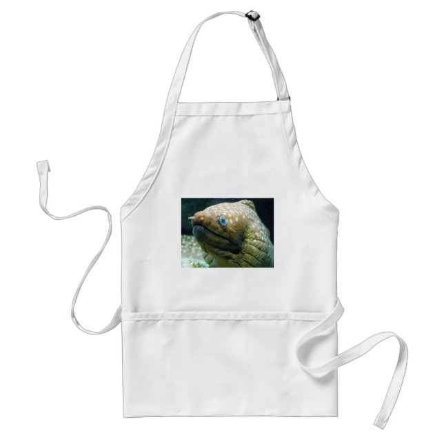 Spotted Moray Eel Adult Apron (Front)
