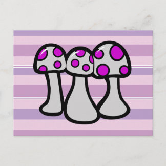 Spotted Mushroom Postcard