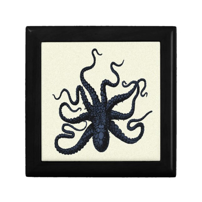 Spotted Octopus Jewelry Box (Front)