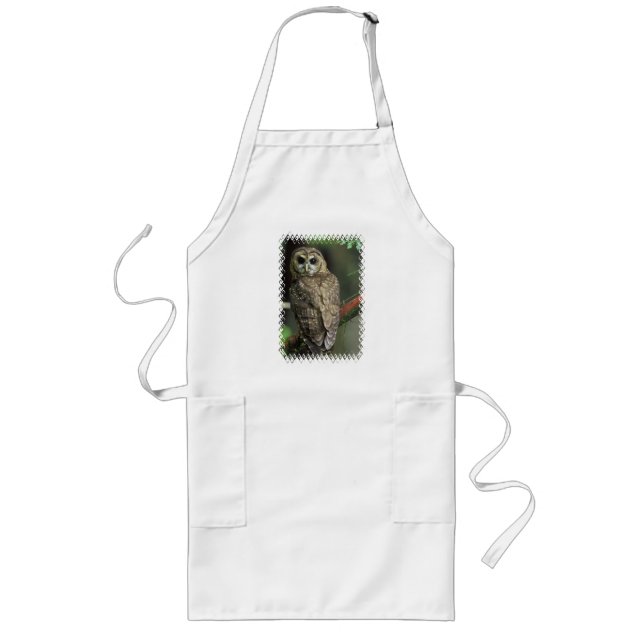 Spotted Owl Long Apron (Front)