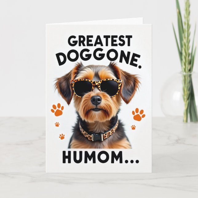 Spotted Pup Fashion Card (Front)