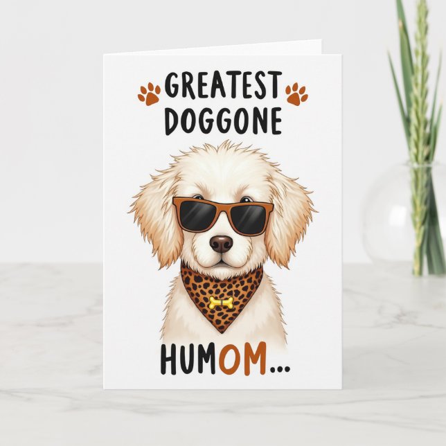 Spotted Puppy Pattern Card (Front)