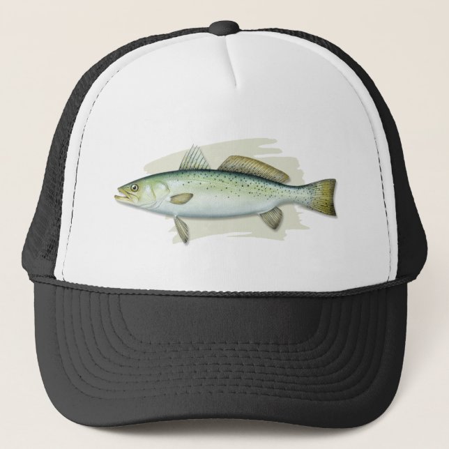 Spotted Seatrout Trucker Hat (Front)
