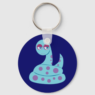 Spotted Snake Keychain