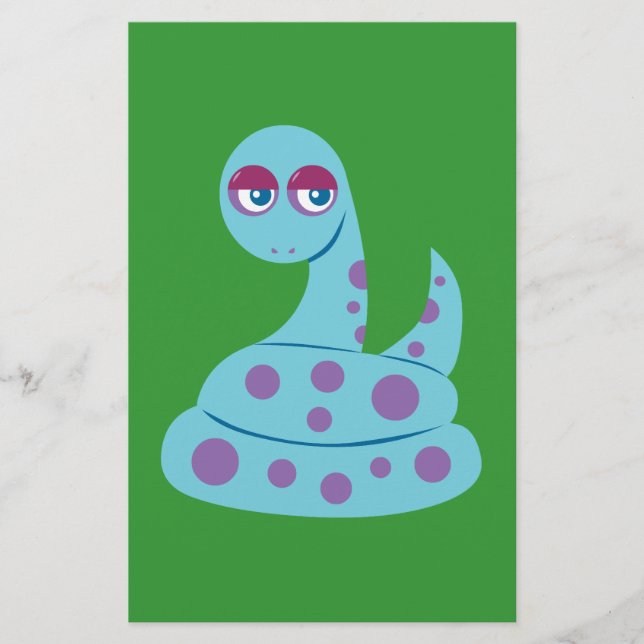 Spotted Snake Stationery (Front)