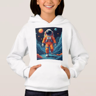 Spotted Spaceman Pullover Hoodie