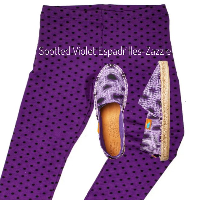 Spotted Violet Espadrilles (Creator Uploaded)