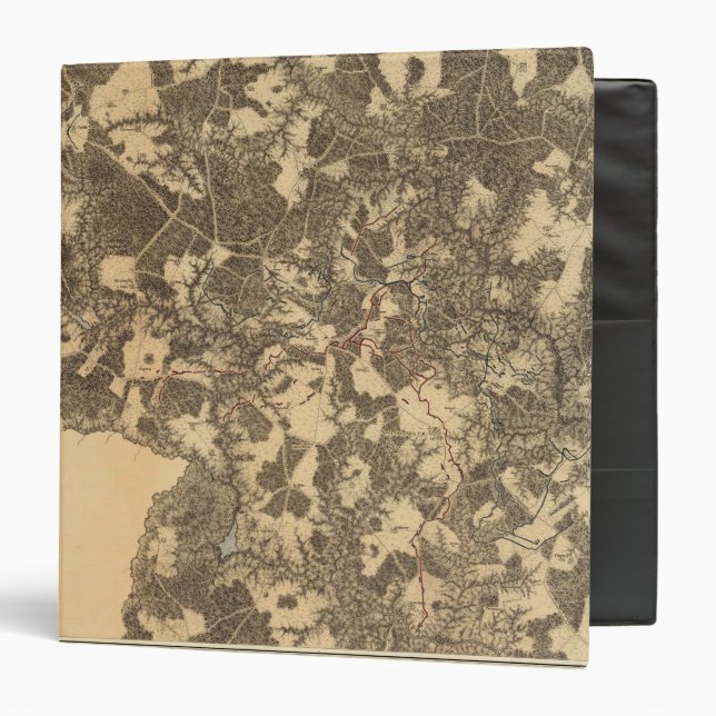 Spottsylvania Court House, Virginia 3 Ring Binder (Front/Inside)