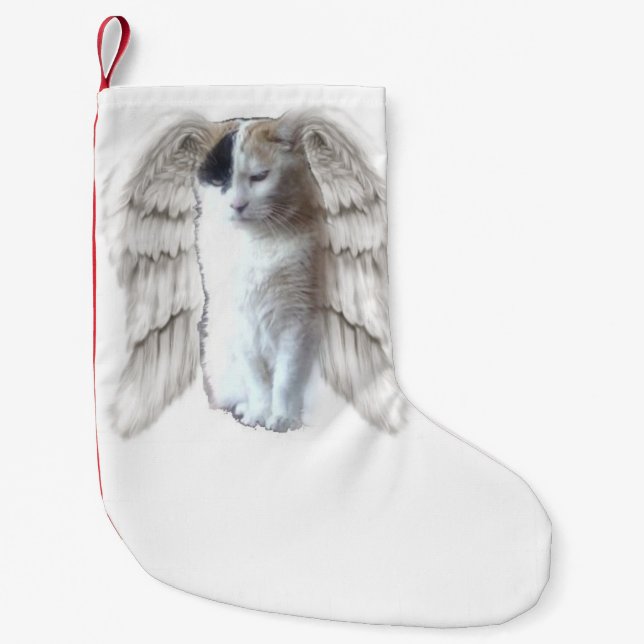 Spotty Angel Christmas Stocking (Front)