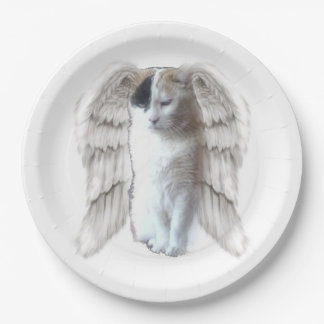 Spotty Angel Large Paper Plate
