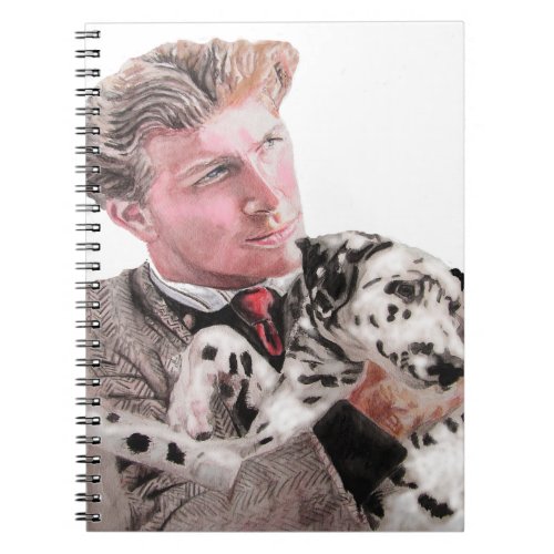 Spotty Dalmatian Dog Dogs cute Notebook