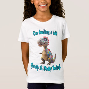 Spotty Dino Dot Day Fun Kids T-Shirt