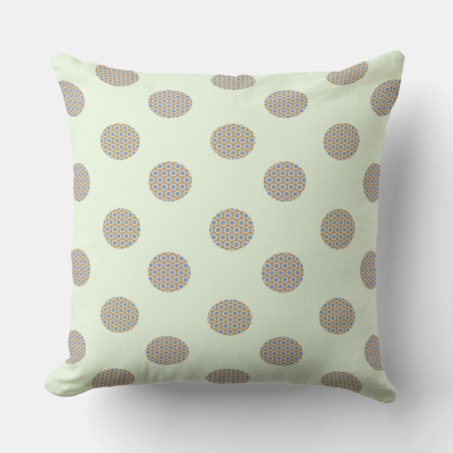 Spotty Dots Outdoor Pillow (Front)