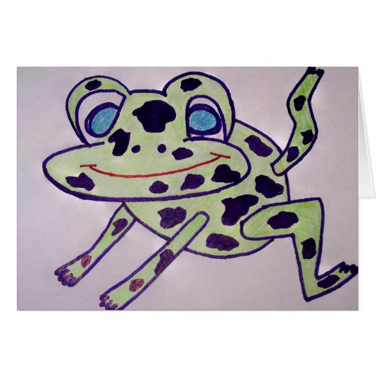 spotty frog cards (Front Horizontal)