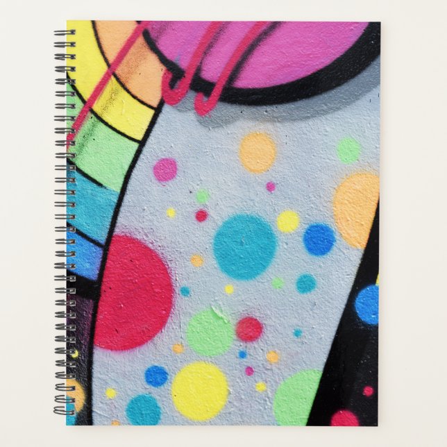 spotty graffiti planner (Front)