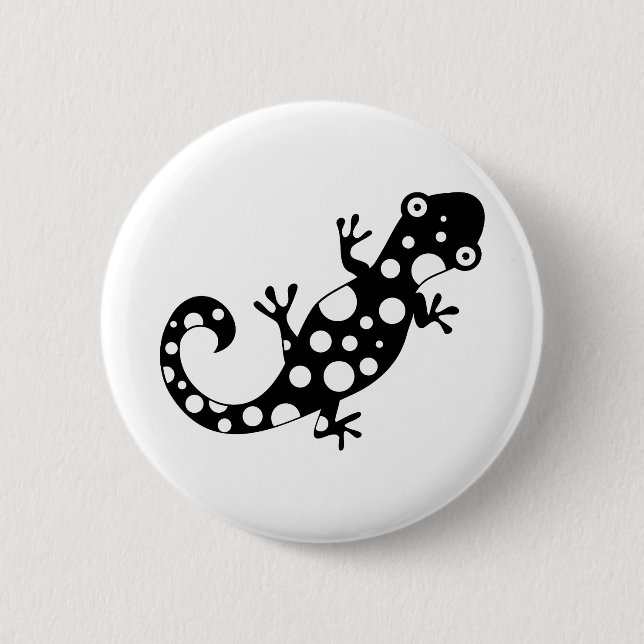 Spotty Lizard Button (Front)