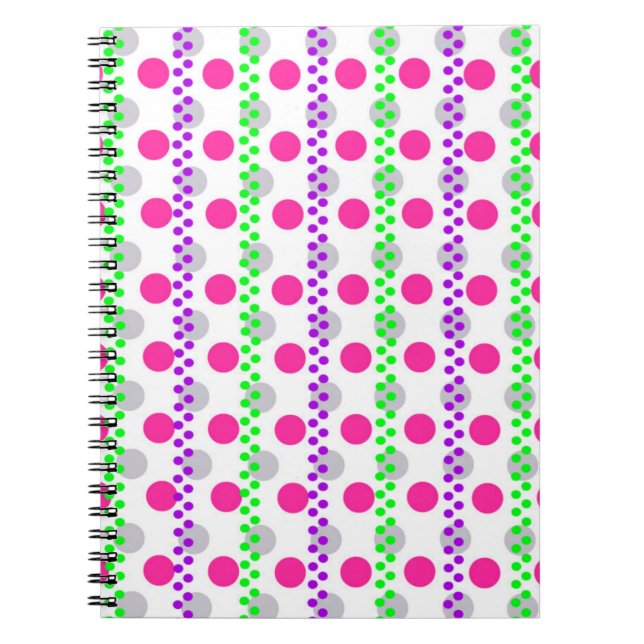 Spotty Stripe 2014 Notebook (Front)