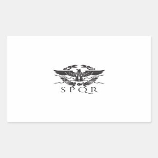 spqr hemblem.ai rectangular sticker
