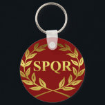 SPQR KEYCHAIN<br><div class="desc">The Senate and the People of Rome</div>