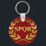 SPQR KEYCHAIN<br><div class="desc">The Senate and the People of Rome</div>