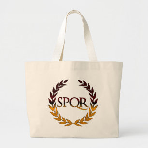 SPQR LARGE TOTE BAG