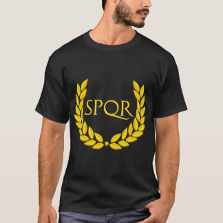 SPQR Purple Roman Empire T-Shirt