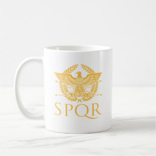 SPQR Roman Eagle Emblem Classic Coffee Mug