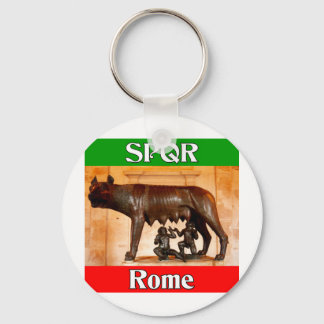 SPQR Rome Keychain