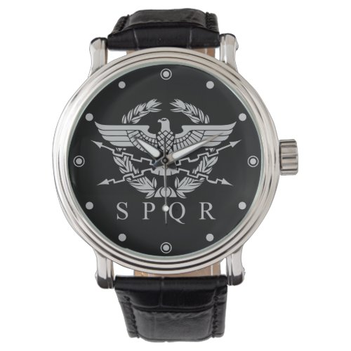 SPQR The Roman Empire Emblem Watch