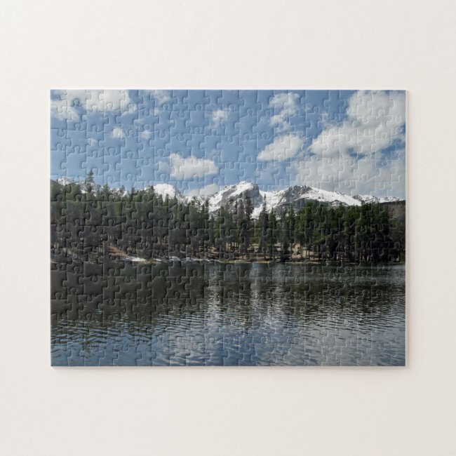 Sprague Lake, Colorado Jigsaw Puzzle