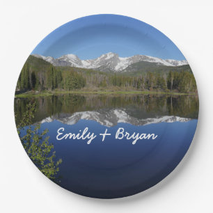 Sprague Lake I at Rocky Mountain National Park Paper Plates