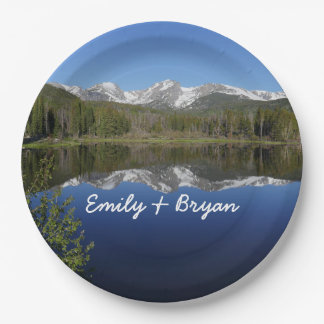 Sprague Lake I at Rocky Mountain National Park Paper Plates