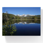 Sprague Lake I at Rocky Mountain National Park Paperweight