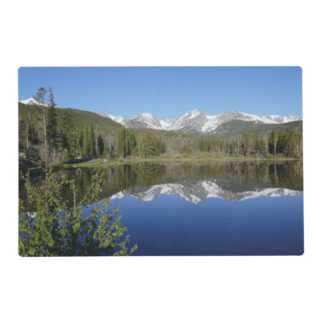 Sprague Lake I at Rocky Mountain National Park Placemat (Front)