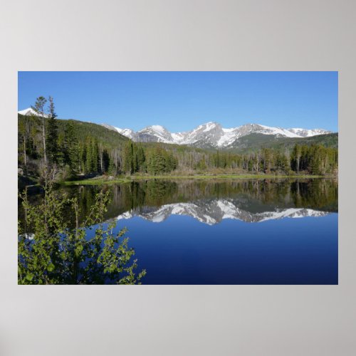 Sprague Lake I at Rocky Mountain National Park Poster