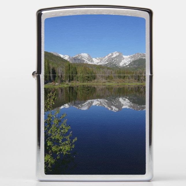 Sprague Lake I at Rocky Mountain National Park Zippo Lighter (Front)