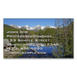 Sprague Lake II at Rocky Mountain National Park Business Card Magnet