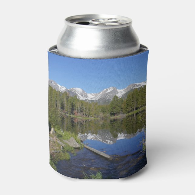 Sprague Lake II at Rocky Mountain National Park Can Cooler (Can Front)