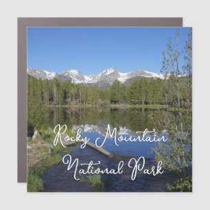 Sprague Lake II at Rocky Mountain National Park Car Magnet