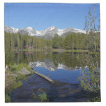 Sprague Lake II at Rocky Mountain National Park Cloth Napkin