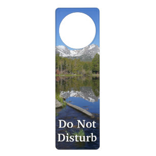 Sprague Lake II at Rocky Mountain National Park Door Hanger