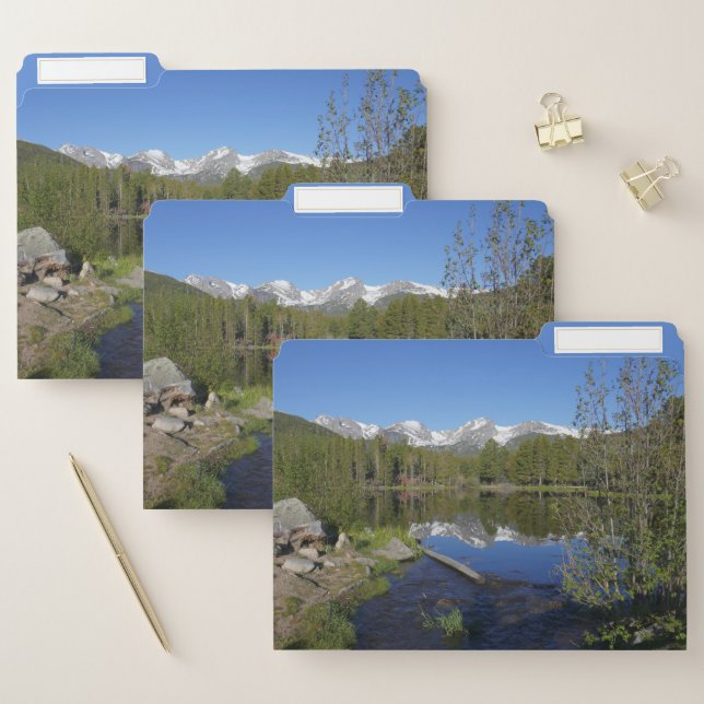 Sprague Lake II at Rocky Mountain National Park File Folder (Set)