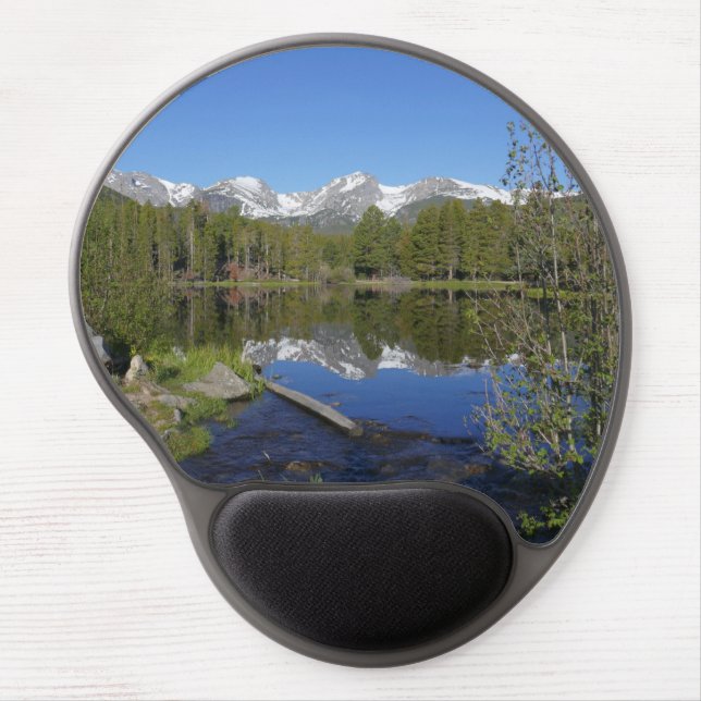 Sprague Lake II at Rocky Mountain National Park Gel Mouse Pad (Front)