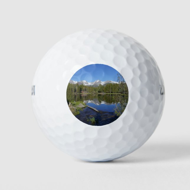 Sprague Lake II at Rocky Mountain National Park Golf Balls (Front)