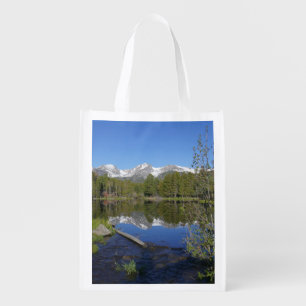 Sprague Lake II at Rocky Mountain National Park Grocery Bag