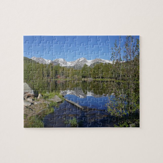 Sprague Lake II at Rocky Mountain National Park Jigsaw Puzzle (Horizontal)