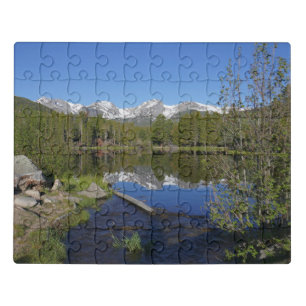 Sprague Lake II at Rocky Mountain National Park Jigsaw Puzzle