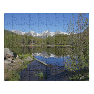 Sprague Lake II at Rocky Mountain National Park Jigsaw Puzzle
