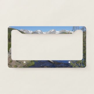 Sprague Lake II at Rocky Mountain National Park License Plate Frame