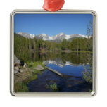 Sprague Lake II at Rocky Mountain National Park Metal Ornament